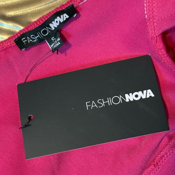 Fashion Nova Fuchsia Ruffle Mini Dress - Picture 7 of 7